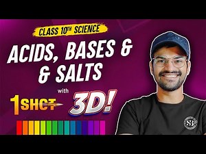 Acid Base and Salts ONE SHOT 🔥 | Class 10 Science Chemistry Chapter 2 | Shobhit Nirwan