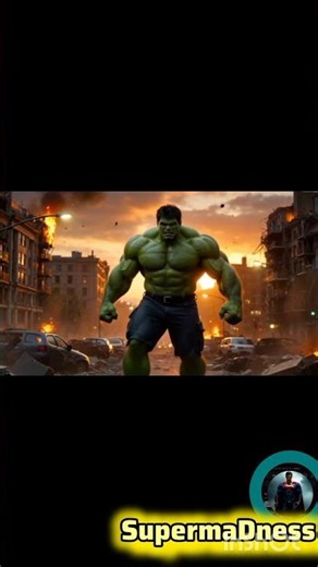 "Titans Collide: Superman vs. Hulk – Who Would Reign Supreme?" #SupermanVsHulk #DCvsMarvel