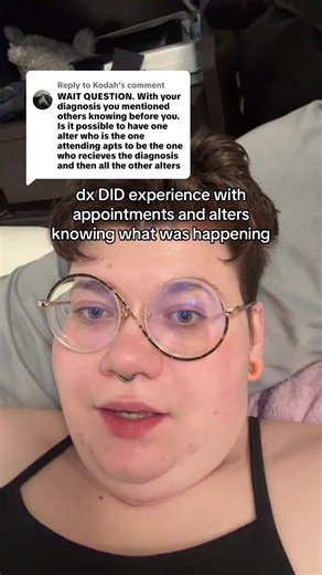 DID and Appointments: When Alters Front and Know What’s Happening
