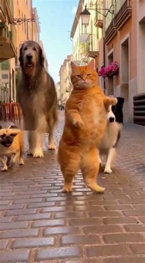 very beautiful cat dancing #cat #animals