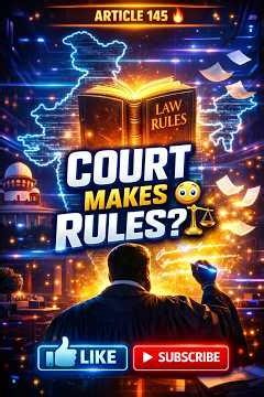 Can Supreme Court Make Its Own Rules? 😳 Article 145 Explained ⚖️🔥