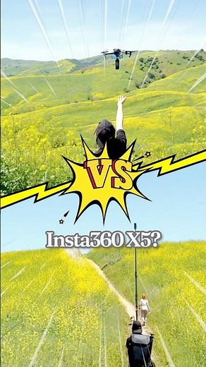 Insta360 X5 tutorial: long pole vs. drone - Pros & Cons