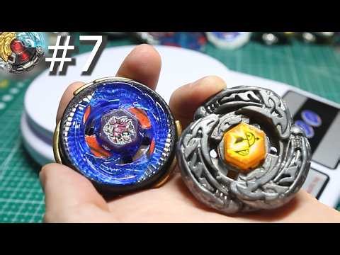 Custom Beyblade Lab #7 - Twisted Nemesis Pegasus vs Flash Meteo Destructor #beyblade #battle #custom