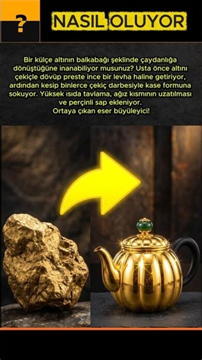 Saf Altından Balkabağı Çaydanlık Yapımı! 🎃