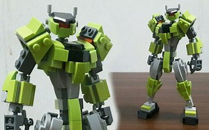 乐高MOC教程 机甲Falke 拼搭指南