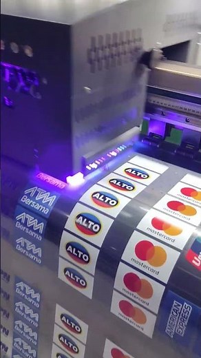 complete sticker printing machine