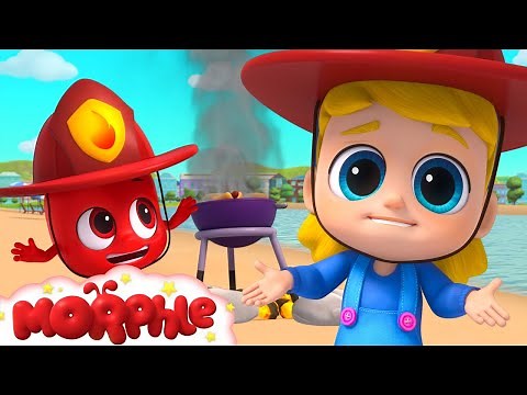 Mila and Morphle's Beach Barbecue - Cartoons for Kids | Fun Adventures