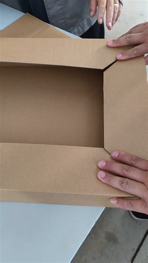 Fully automatic operation reduces labor cost and improves box making efficiency. #boxmaker #carton