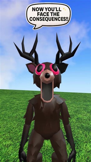 Deer cute story 🥺 #99nightintheforest #roblox #usa