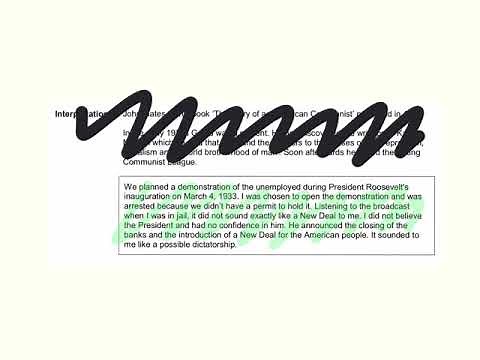 AQA GCSE History Paper One Question One: How are the interpretations different?
