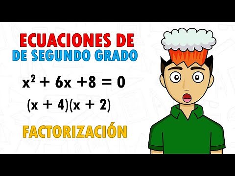 SECOND DEGREE EQUATIONS BY FACTORING Super easy - For beginners