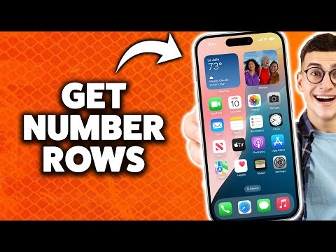 How To Get Number Rows On iPhone Keyboard 2025 (Step-By-Step Tutorial)