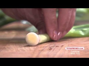 How To Chop Scallions