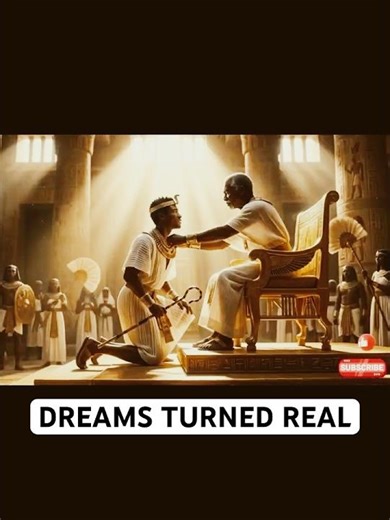 When Dreams Come True: Joseph's Rise in Egypt #faith