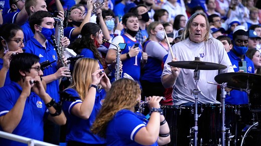 Danny Carey of TOOL plays "Fire" at KU vs. Mizzou