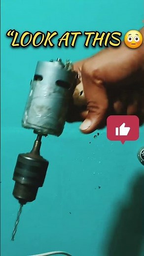 Homemade 12V Drill That Actually Works! 🔥 (775 Motor)