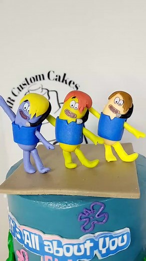 SpongeBob Themed Sweet 16 Birthday Cake Ideas