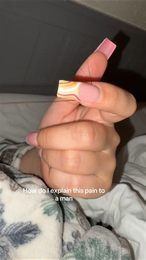 How do I explain this nail pain to a man? 😭💅