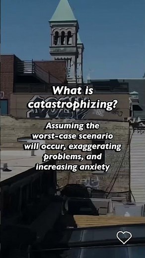 Catastrophizing explained #mentalhealth #psychology #mindfulness #therapy #healthcare #wellness