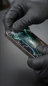 Destroying an iPhone Screen (Satisfying Repair)