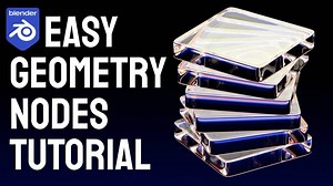 Easy Abstract Loop - Blender Geometry Nodes | BlenderNation Bazaar