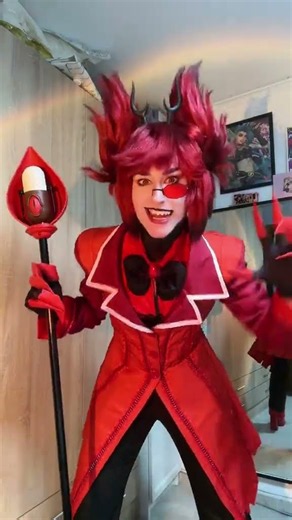 Hazbin Hotel Alastor #cosplay #costume #hazbinhotel #alastor #halloweencostume #cosplayer