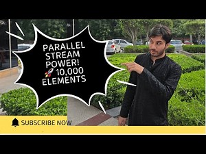 14) Java Parallel Stream vs Normal Stream – Who Wins at 10,000 Operations? ⚡️ Speed Showdown!