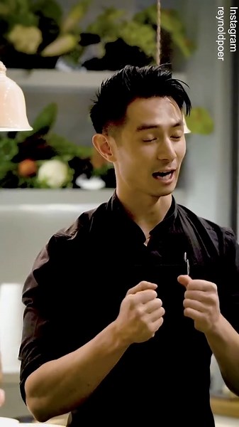 Masterchef star Reynold Poernomo reveals his menu for Longchamp