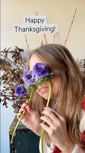Happy Thanksgiving 🍁 Look at These Double Anenome Flowers!!