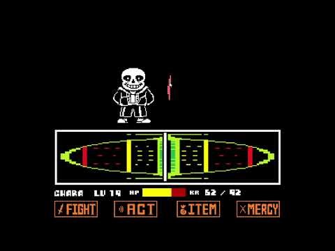 Bad Time Simulator Sans Fight