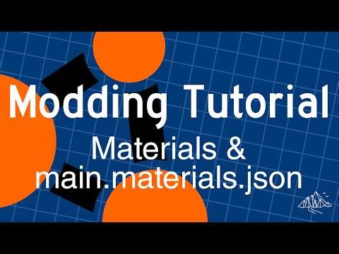 BeamNG.drive Modding Tutorial - Materials & main.material.json Files #tutorial #beamngdrive #beamng
