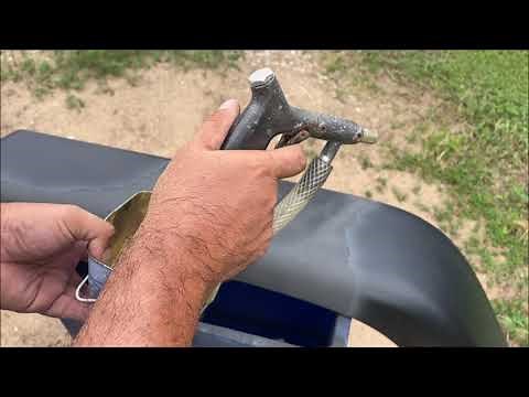 RESTORING old plastic PAINTED JEEP FENDER FLARES how to DIY part 1
