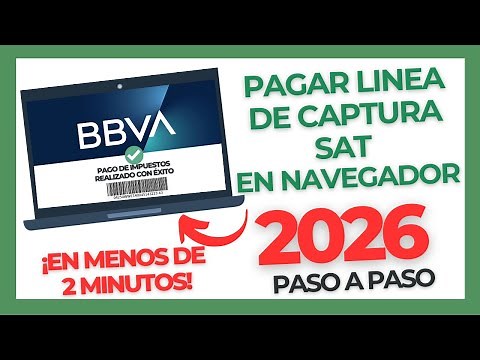 How to pay the SAT collection line from BBVA | Banking Portal
