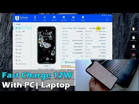 iPhone | How to Fast Charge 12W with PC - Laptop