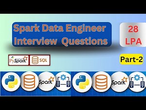 spark data engineer interview questions and answers | 3 to 7 years | Data frame vs dataset | p-2