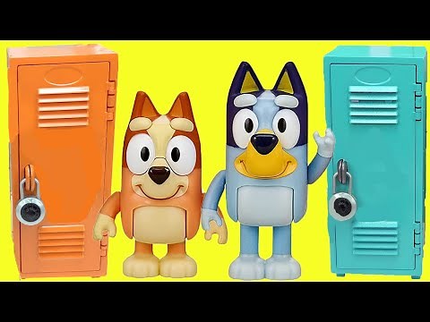 Bluey and Bingo DIY Custom Back to School Locker Organization