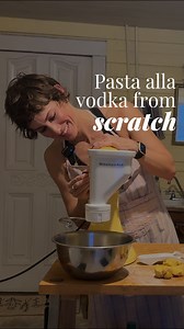 1K views · 32 reactions | I made homemade pasta for the first time ever using this KitchenAid attachment and despite much insecurity, it turned out perfectly! Full cooking vlog is up on my YT channel ( in my bio)  #italiancooking #homemadepasta #pastarecipe #homesteading #cooking | Ali Tisdall | Facebook