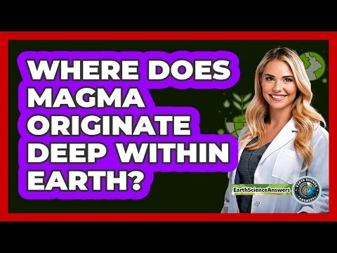 Where Does Magma Originate Deep Within Earth?
