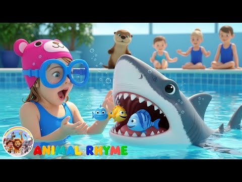 Fast Little Fishy Bath Time 🐠 | Fun Splish Splash Song for Kids