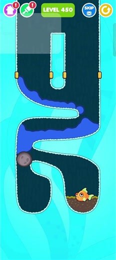 Save The Fish All 450 Level Android,ios Gameplay New Update #shorts #savethefish