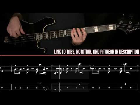 Steely Dan - Black Cow (Bass Line w/tabs and standard notation)