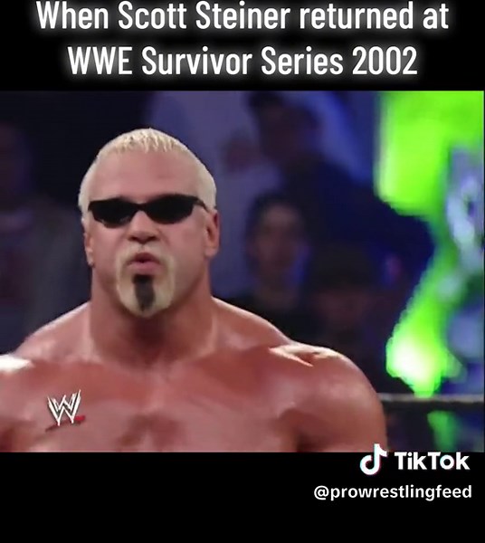 Scott Steiner's Epic Return at WWE Survivor Series 2002