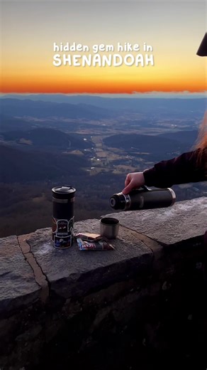 Stunning Valley View from Shenandoah National Park