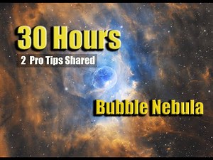 How I spent 30 hours capturing the Bubble Nebula From My Backyard