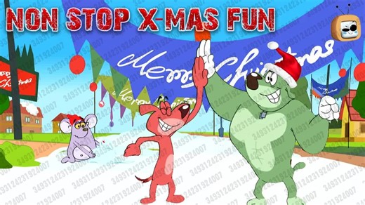 2024.12.25 【Chotoonz TV - Funny Cartoons for Kids】Rat-A-Tat：不间断的圣诞乐趣：小狗唐和老鼠占领巴黎_哔哩哔哩_bilibili