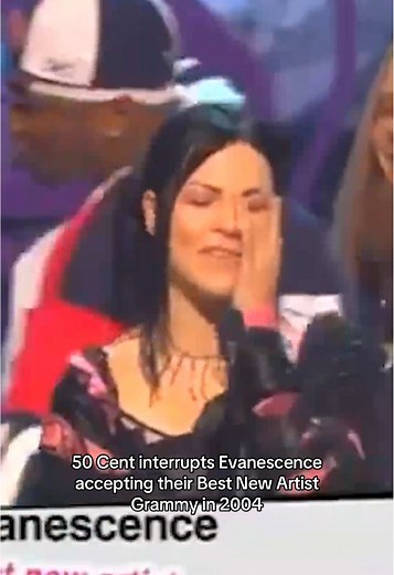 50 Cent Interrupts Evanescence's Grammy Speech