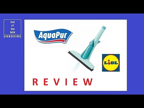 REVIEW AquaPur Window Cleaner (Lidl 60C 150ml)