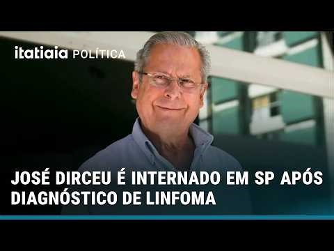 JOSÉ DIRCEU É DIAGNOSTICADO COM LINFOMA, INFORMA BOLETIM MÉDICO