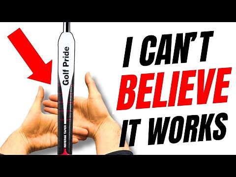 I HIT 100'S OF GOLF BALLS but I'LL BE USING THIS GRIP FOREVER!!