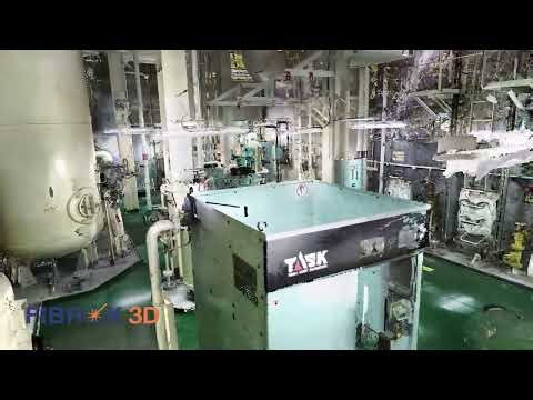Sailing into the Future: Vessel Scrubber (EGCS) 3D Scanning - Point Cloud Fly-Through animation